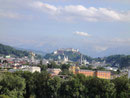 traumhafter Blick auf Salzburg