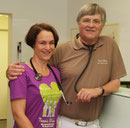 Dr. Susanne Klimm mit Ihrem Vater Prof. H.-D. Klimm