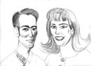 Julia&Zurab, 8 1/2x 11 1/2  (22x29cm) 