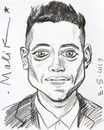 Malik,  11 x 14 in (28x34cm)