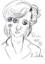 Diana, 8 1/2x 11 1/2  (22x29cm) 
