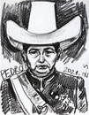 Pedro, 8 1/2x 11 1/2  (22x29cm)
