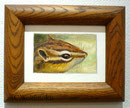 シマリス woodburning+acrylic 70x110mm