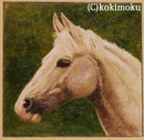 白馬　oil
