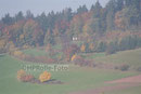 Buchwald mit Lourdesgrotte im Herbst