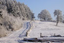 Panoramaweg in Aasen im Januar 2009