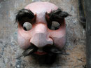 Villageois: masque en bois 2014