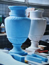 Vase en polystyrène