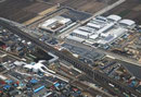 雀宮駅周辺の航空写真（平成23年2月20日撮影）