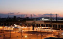東口駅前広場全景（夜）
