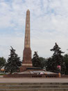 Denkmal mit ewigen Feuer