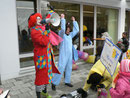 Christiane Kerner als Clown und Animateur