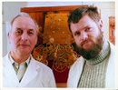 Die Restauratoren von 1984 Karl Friebel (links) & Jürgen Fritsch
