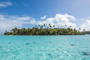 Die One Foot Island ist das kleinste Motu. Auch ideal zum Schnorcheln.