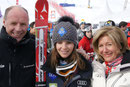 ... und ein bild mit Mami und Papi (Abfahrtsweltmeister Harti Weirather und Olympiasiegerin Hanny Wenzel)