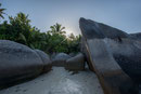Strand Source d'Argent; Sonnenaufgang