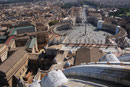 Petersdom; Aussicht von der Kuppel