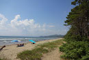 Punta Ala - Badestrand beim Pinienwald