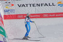 Anja Paerson (S) ... es gibt Medaillen ... Anja ist da!