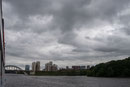 Vorort von Moskau am Moskaukanal