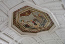 Station Belorusskaya - eines der zahlreichen Deckenbilder