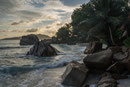 Strand Anse Patates; Sonnenaufgang fotografiert von 06:00 bis 08:00