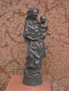 Madonna in Barock, in 42 cm Höhe im Eigentum des Künstlers