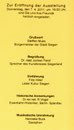 Einladung zur Vernissage