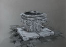 6. Brunnen in Venedig, Bleistift
