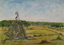 Weingartenbrunnen,Tusche+Aquarell,25x35,1998 (Privatbesitz)