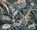 Silver Bubbles,Alucollage+Sgraffito,28x35,2012, vergeben