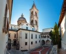Sulmona, cortile del palazzo dell'Annunziata