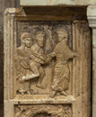 San Pietro in Albe, bassorilievo