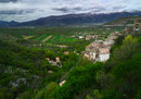 Prezza, veduta sulla Valle Peligna