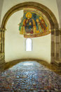 San Giovanni in Venere, cripta. Abside di sinistra, Cristo in trono e i Santi Vito e Filippo