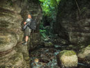 Gole del Garrafo, passaggio in ferrata