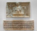 Ortona, Museo Diocesano. Bassorilievo con Cristo e gli Strumenti della Passione