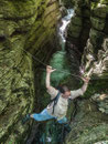 Gole del Garrafo, guado del torrente
