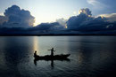 Abendstimmung am Nuwara Wewa