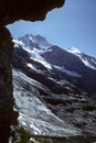 Jungfrau 4158 m mit Silberhorn 3695 m aus der Westwand