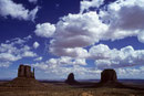  West Mitten Butte, East Mitten Butte und Merrick Butte