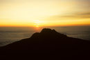 Mawenzi  5148 m bei Sonnenaufgang   vom Gilman´s Point  5681 m