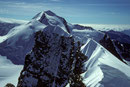 Castor 4226m, Pollux 4091m und Roccia Nera 4075m