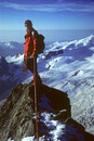Auf dem Grossen Gendarm 4091 m