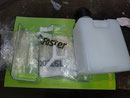 Set Auffangbehälter mit Halter u. Y-Stück für DN08