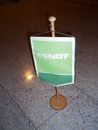 Fendt Tischwimpel / Tischfahne