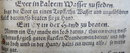 SCHNURR, Balthasar Eyer in kalten Wasser zu sieden.