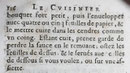 VARENNE, François Pierre de la. in der Asche II