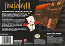 Final Fantasy III USA (Back)