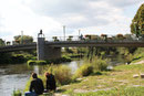 Die Brücke. Cham. Drehort des Films von Bernhard Wicki 1959. Foto: Helga Karl